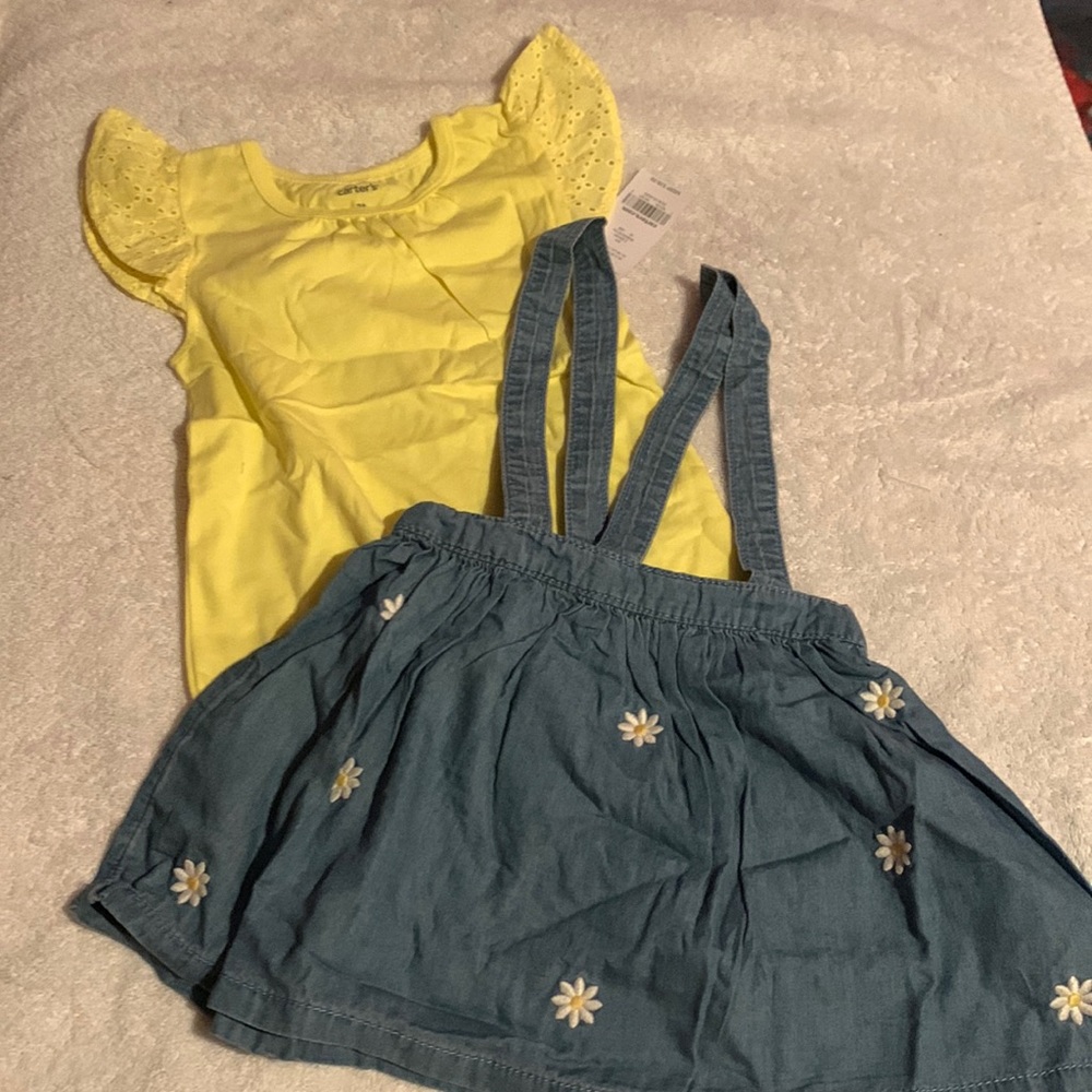 Carters 2 piece set summer outfit size 3t